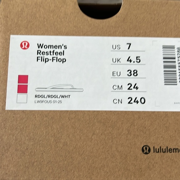 lululemon athletica Red Sandals - Picture 8 of 9